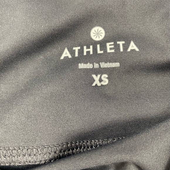 ATHLETA Floral Fade Ankle Leggings Reflective Black Multi Women’s XS 438834-00 - Picture 10 of 13